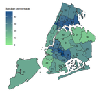 NYC Chronic Absenteeism Heatmap